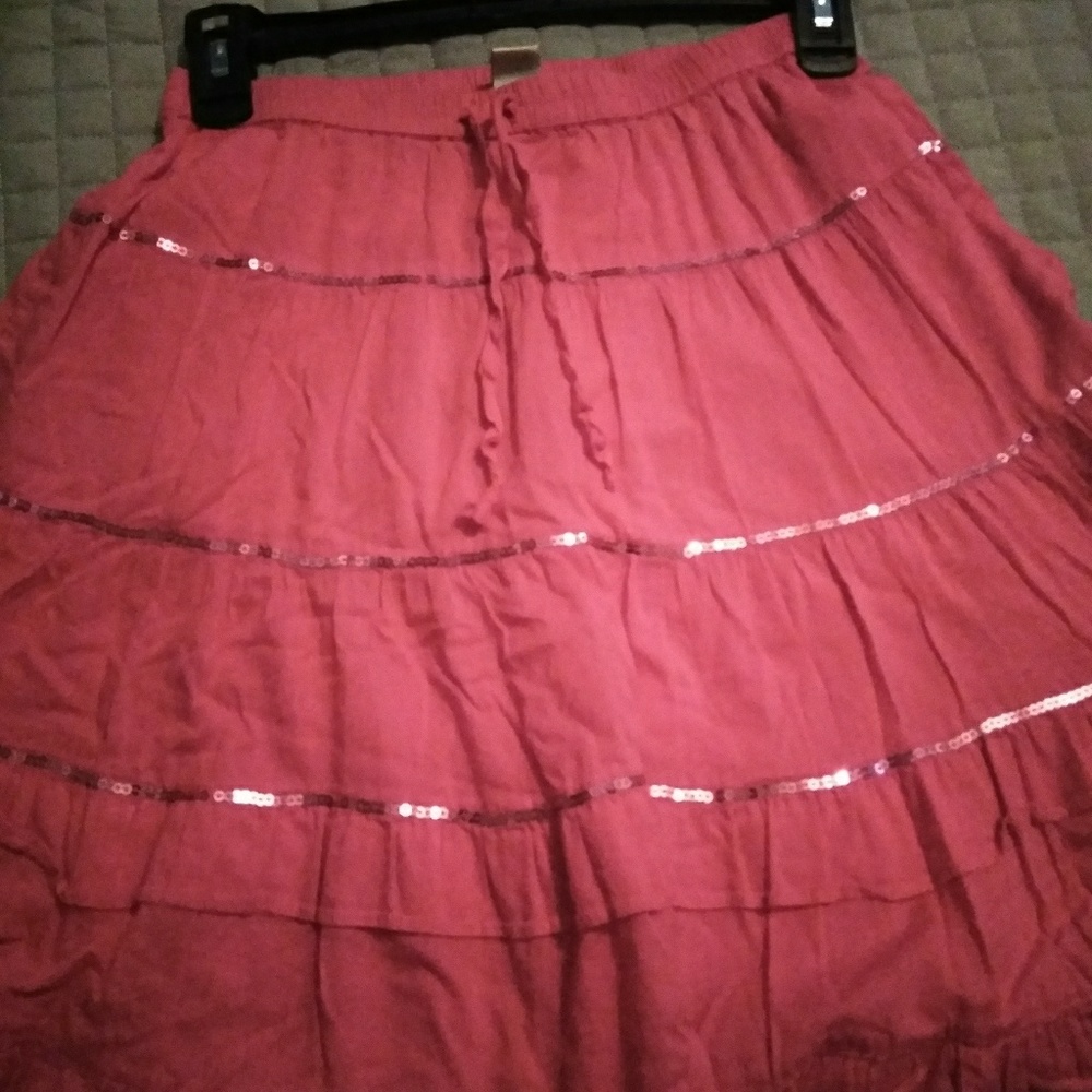 Girls pink skirt